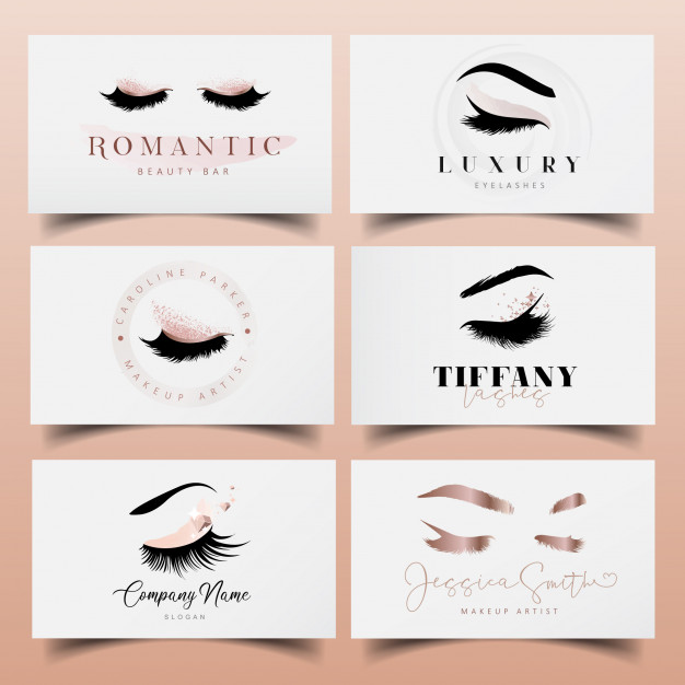 Eyelashes Logo Design 