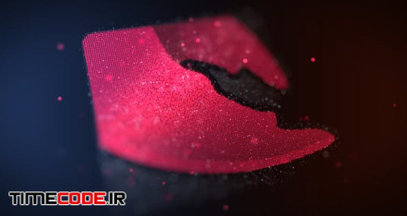 Glitter Particles - Fashion Logo Reveal