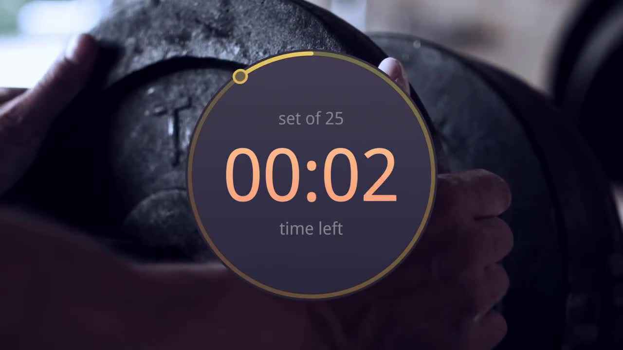 Fitness Count Up Down Timer