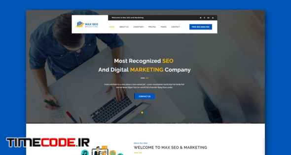 Max Seo - Seo & Marketing HTML Template