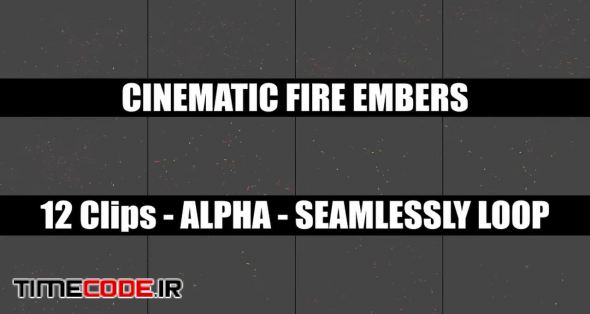 Cinematic Fire Embers