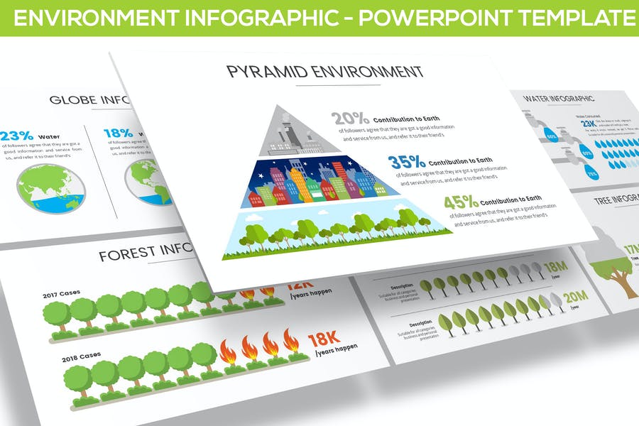 Environment Infographic For Powerpoint
