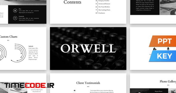Orwell Presentation Template