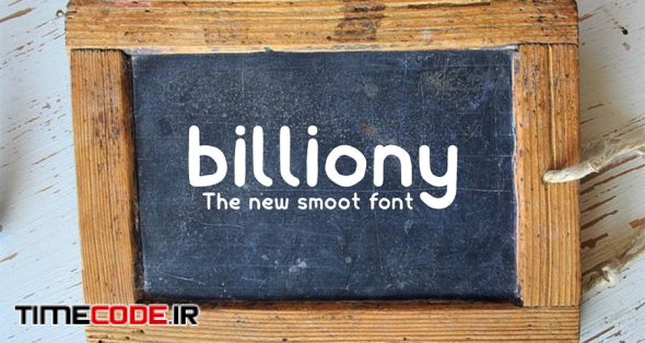 Billiony Typeface Font