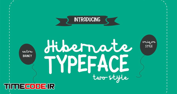 Hibernate Two Style Font