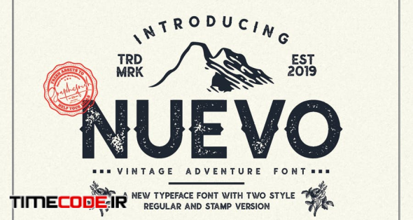 Nuevo - Vintage Adventure Font