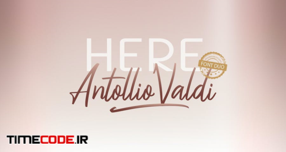 Here Antollio Valdi Font Duo