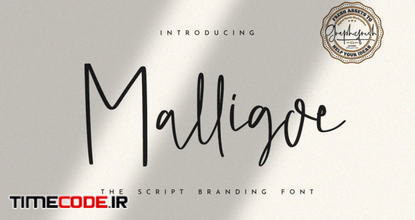 Malligoe - The Script Branding Font