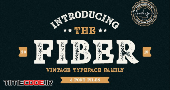 Fiber - Vintage Serif Font