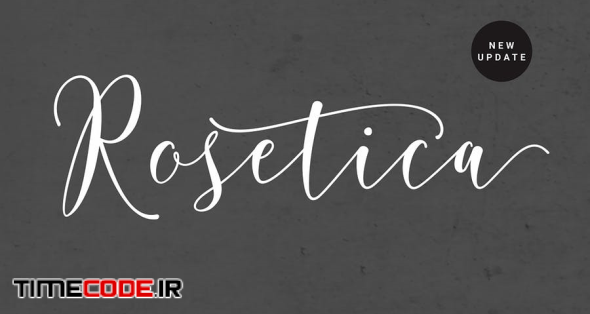 Rosetica Smooth Script - UPDATE