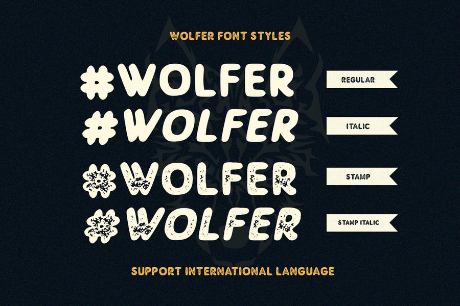 Wolfer | The Adventure Vintage Font