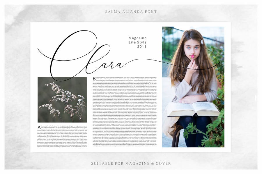 Salma Alianda - Elegant Font Script