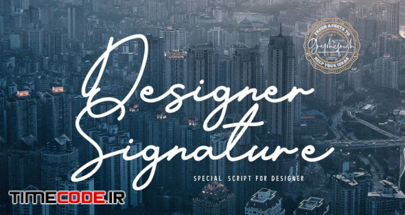 Designer Signature Font