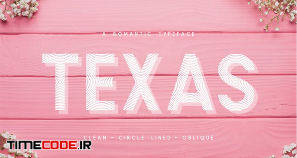 Texas | A Romantic Typeface