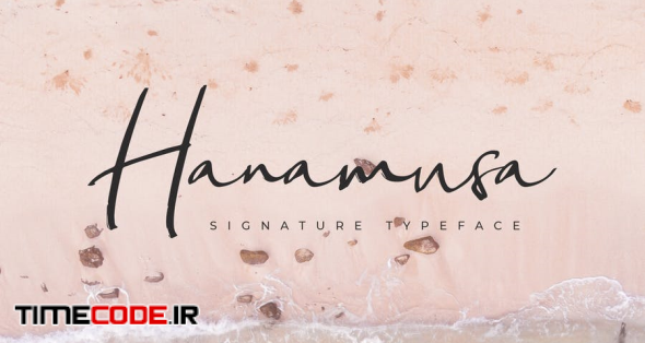 Hanamusa Signature Font
