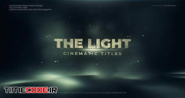 The Light Cinematic Title