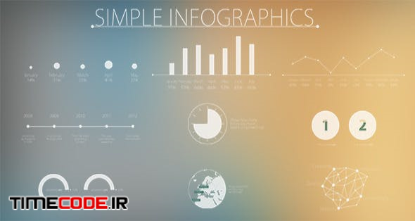  Simple and Modern Infographics 