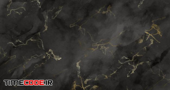 Black And Gold Marble Texture Free Vector