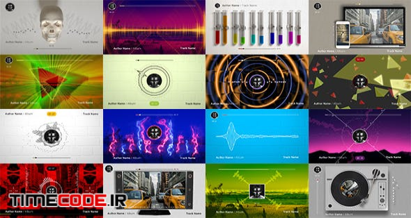  50 Audio Spectrum Music Visualizers 
