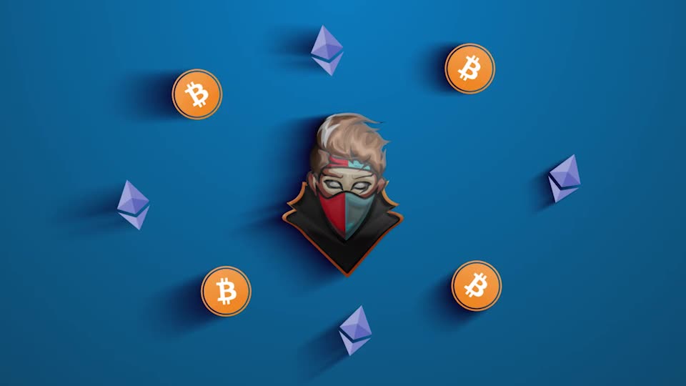  Bitcoin Crypto Mining Logo 