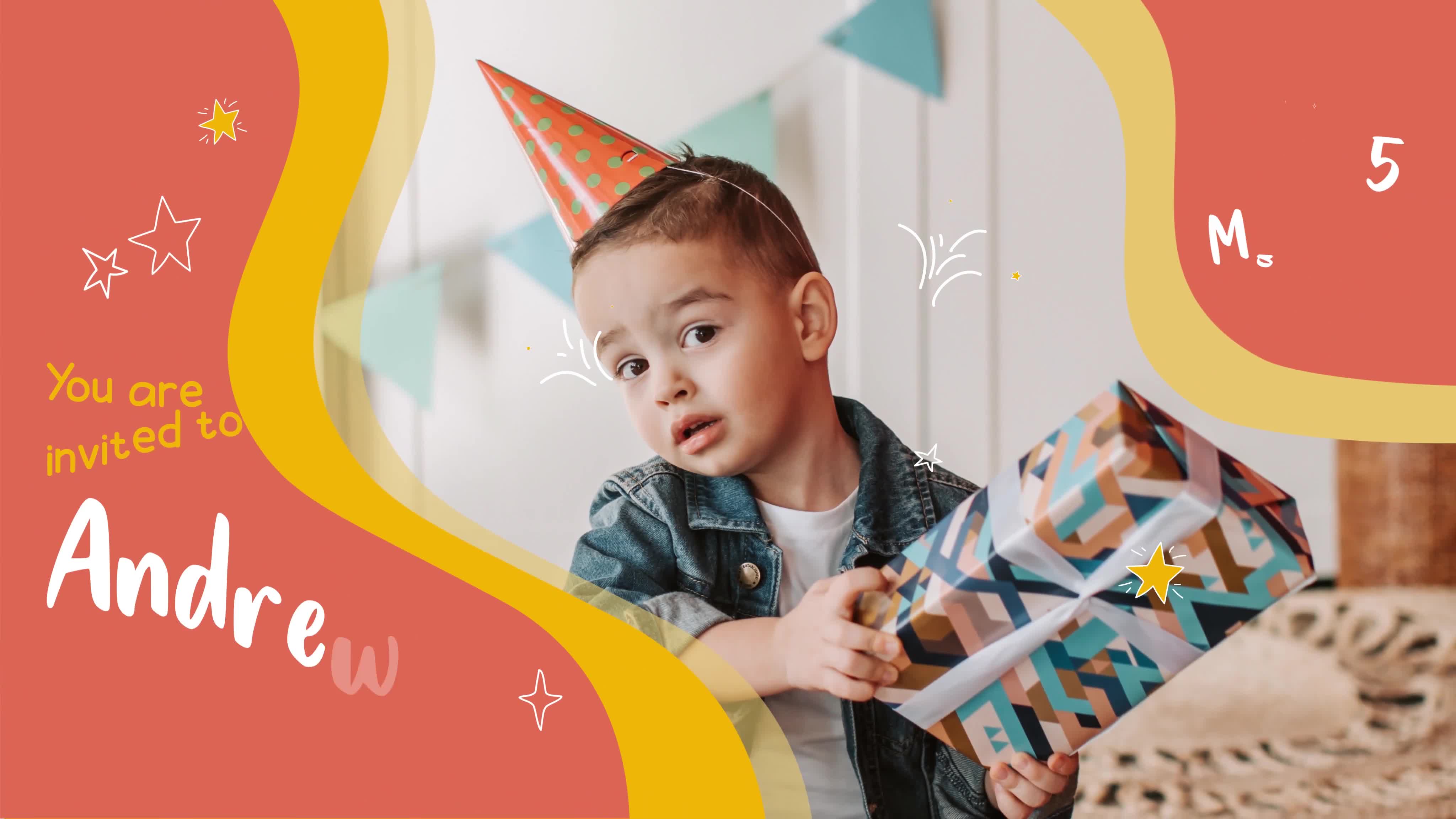 Kids Party Slideshow | After Effects