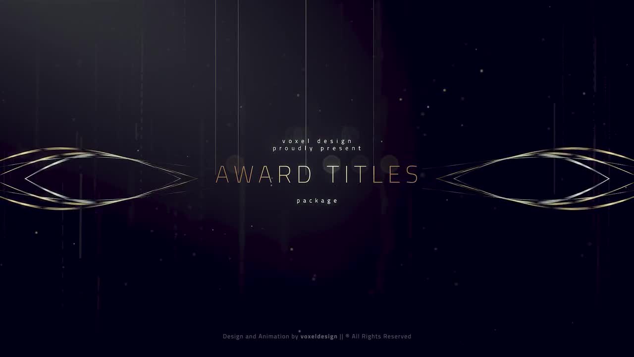 Awards Ceremony Title
