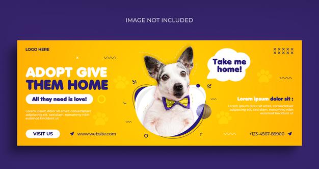 دانلود فایل لایه باز بنر پت شاپ و کلینیک دامپزشکی