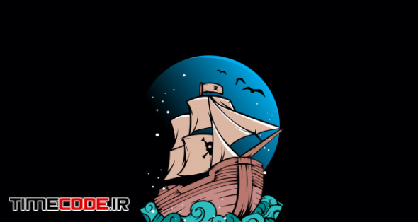 Ship Adventure Logo Template 