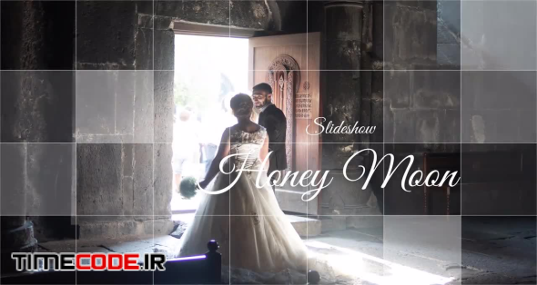 Honey Moon Wedding Grid Slideshow 4K