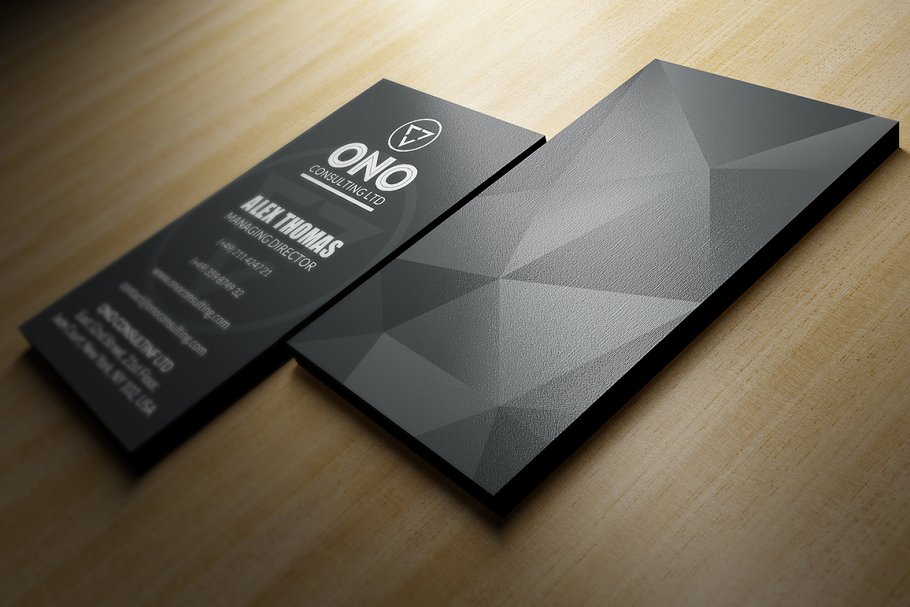 Black Premium Business Card | Creative Photoshop Templates