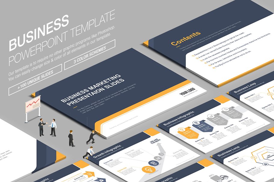 Business Powerpoint Template Vol.3 | Creative PowerPoint Templates