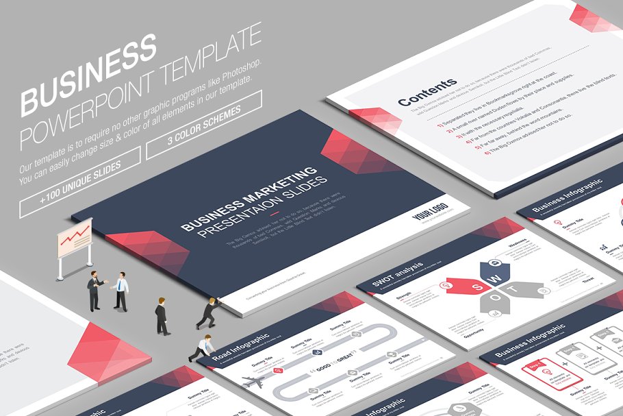 Business Powerpoint Template Vol.7 | Creative PowerPoint Templates