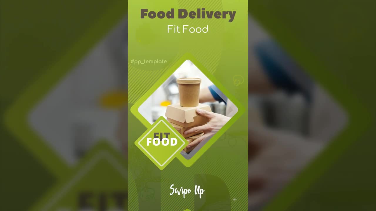 Instagram Stories Food Delivery