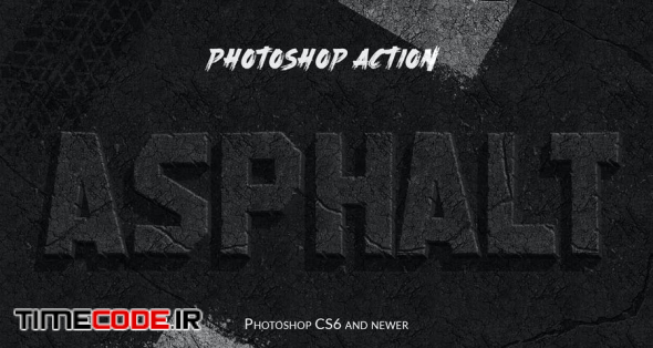 Asphalt - Photoshop Action