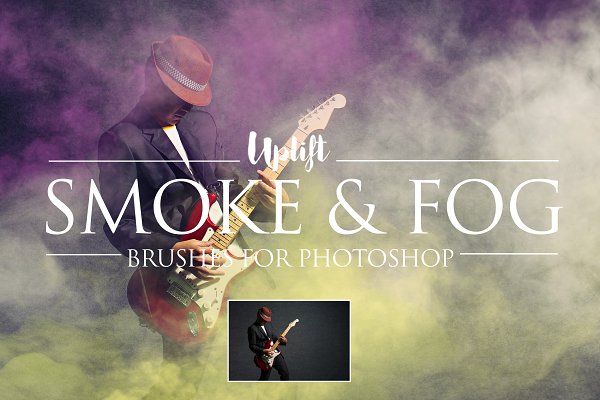 Smoke & Fog Brushes For Photoshop | Unique Photoshop Add-Ons