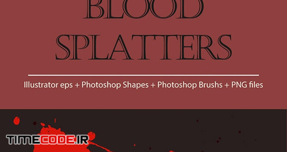 Halloween Collection - Blood Splatters