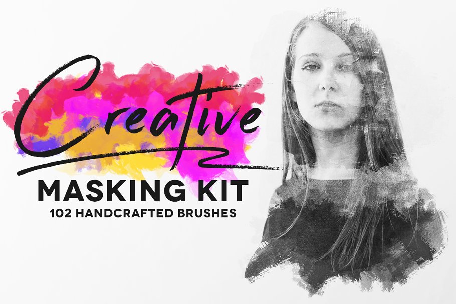 Creative Masking Kit | Unique Photoshop Add-Ons