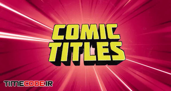 Comic Titles & Logo Reveal