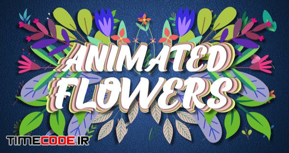 Animated Flowers || After Effects