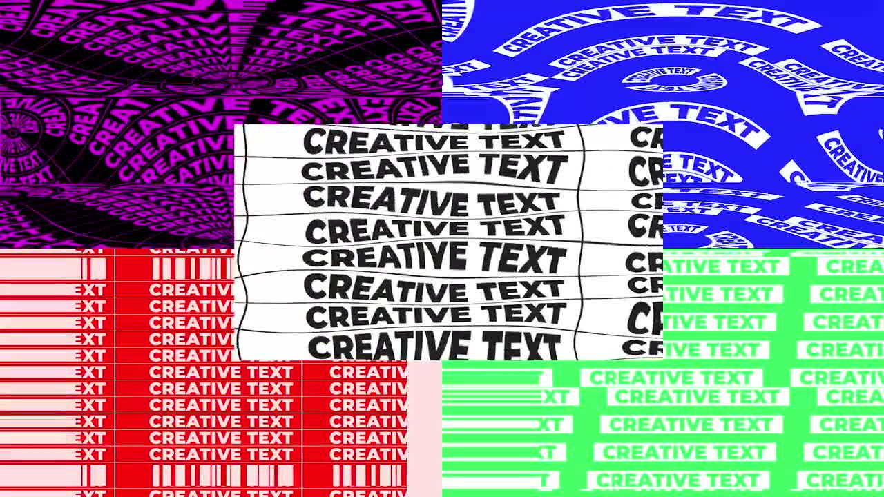 Creative Typo Background Pack