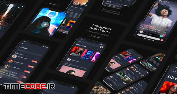 Mobile App Promo Instagram Stories