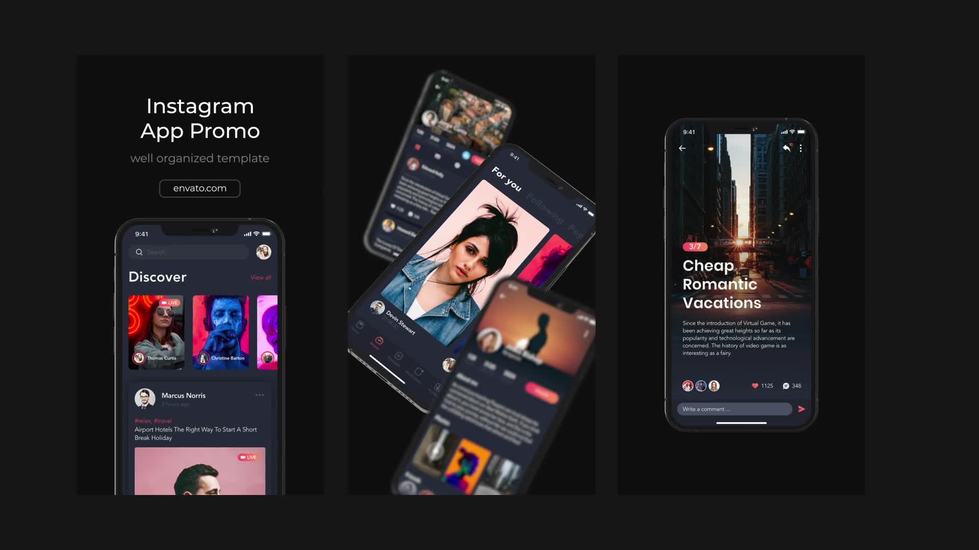 Mobile App Promo Instagram Stories