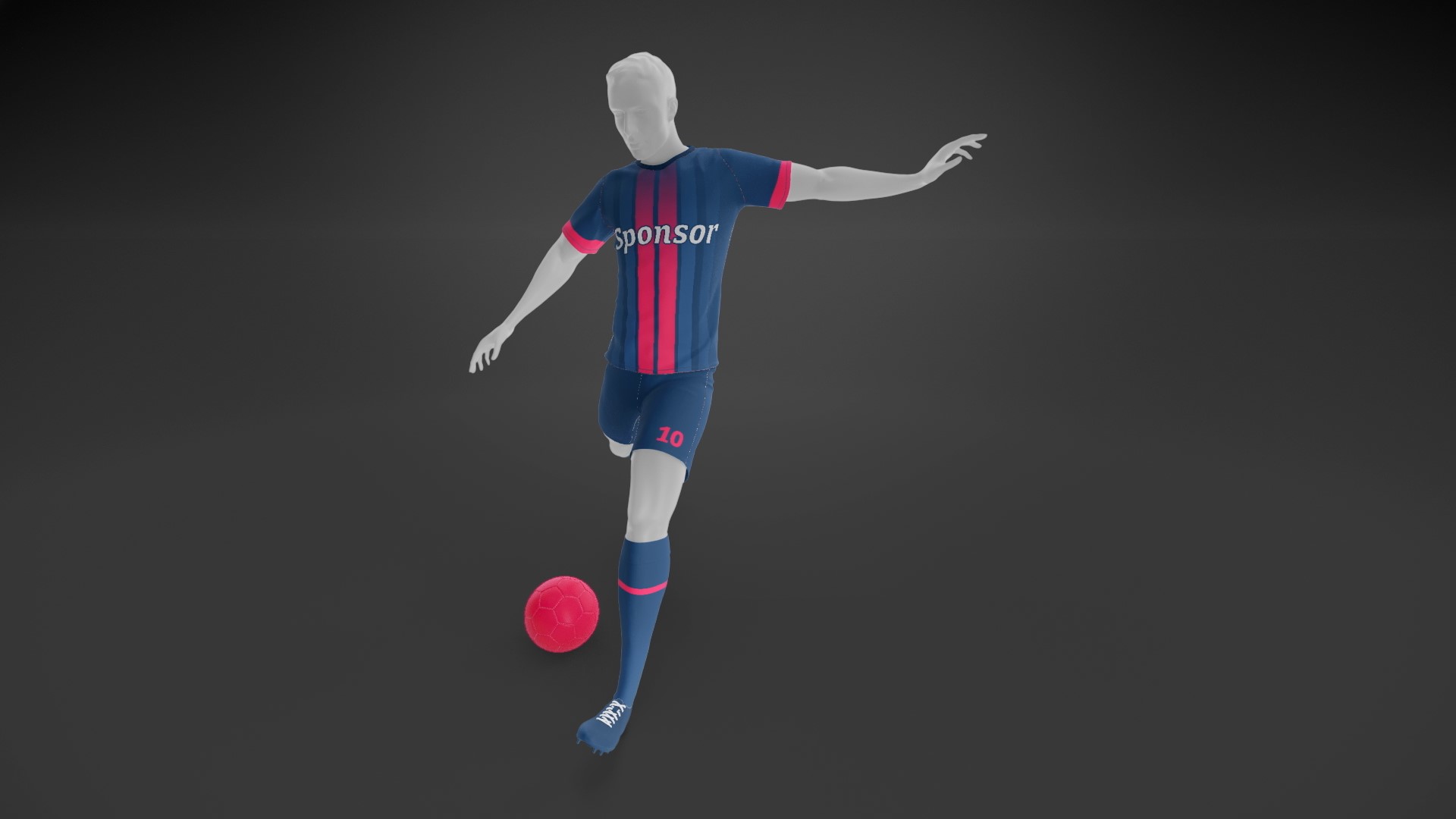 Soccer Uniform Mockup Template - Animated Mockup PRO