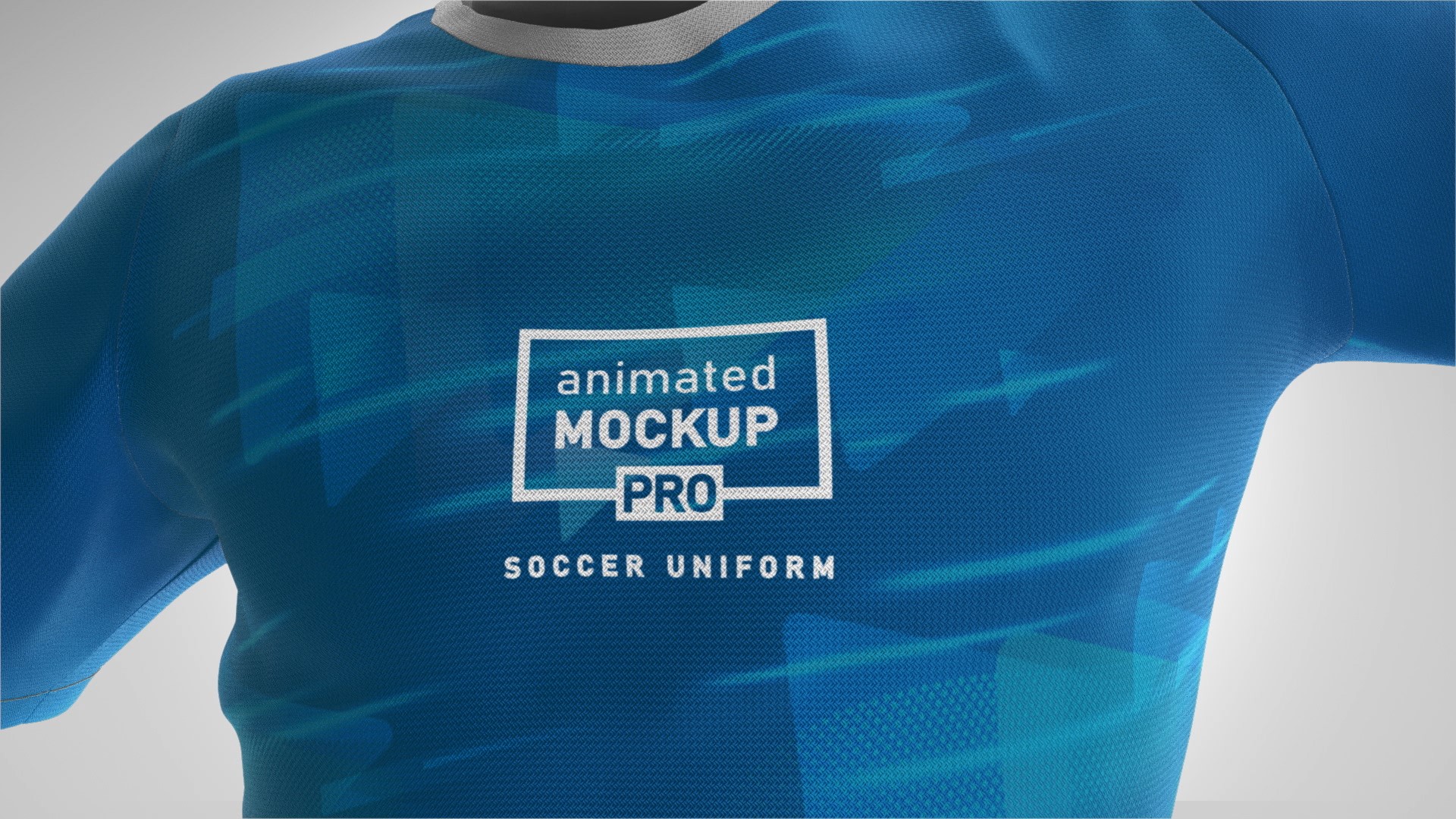 Soccer Uniform Mockup Template - Animated Mockup PRO