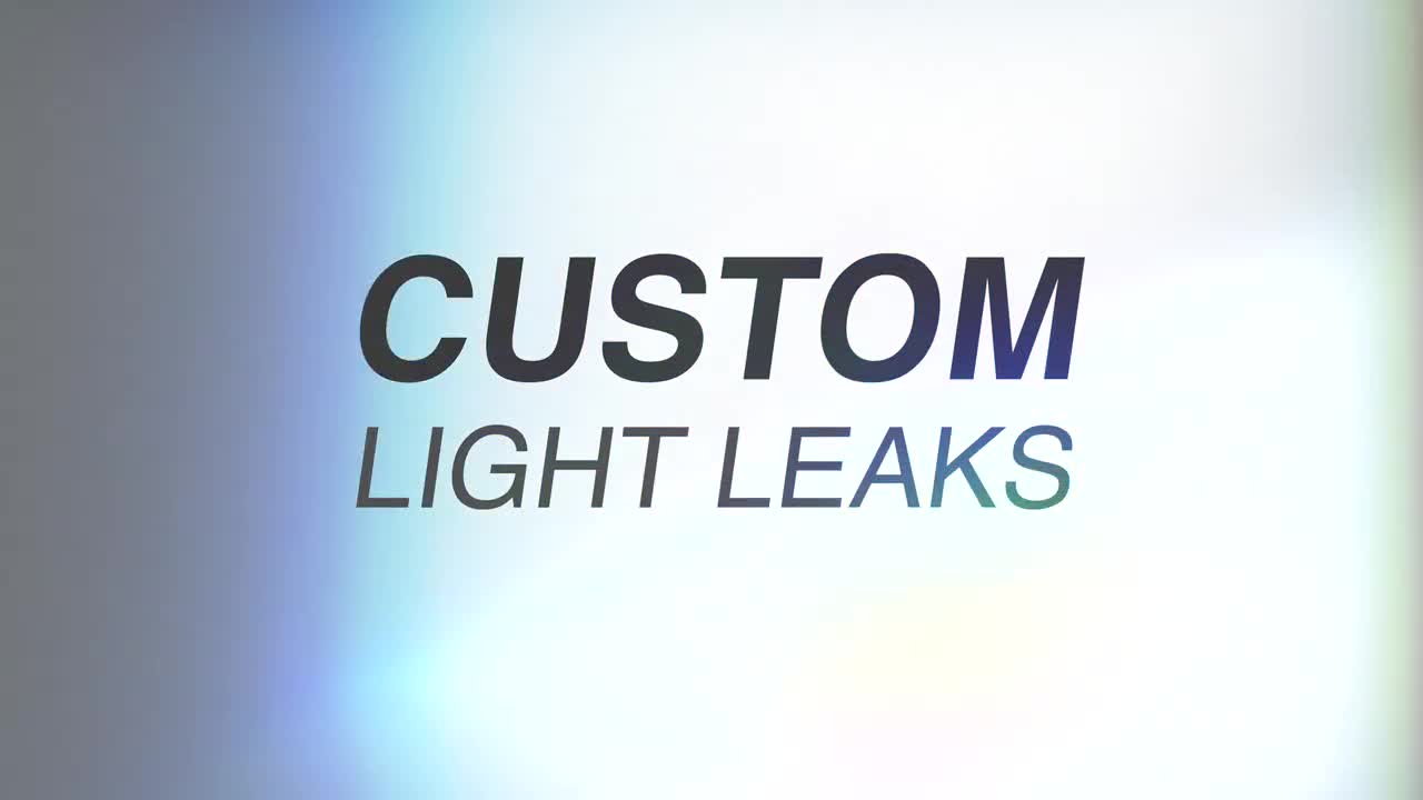 Custom Light Leaks