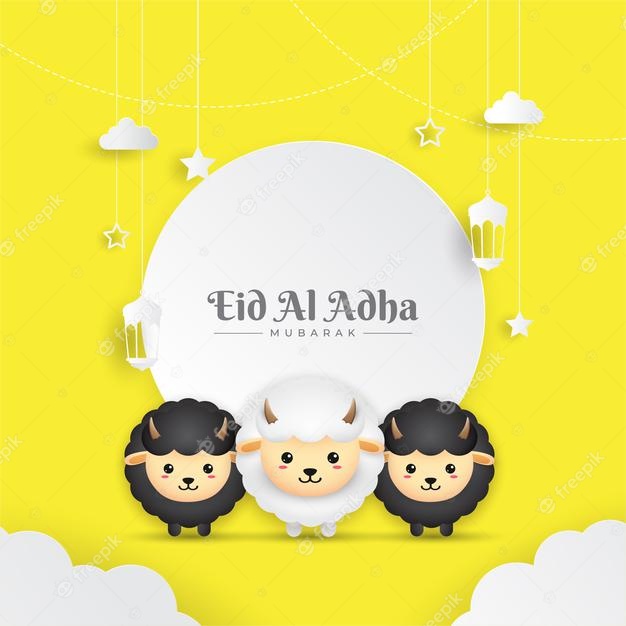 Eid Al Adha Mubarak The Celebration Of Muslim Community Festival 