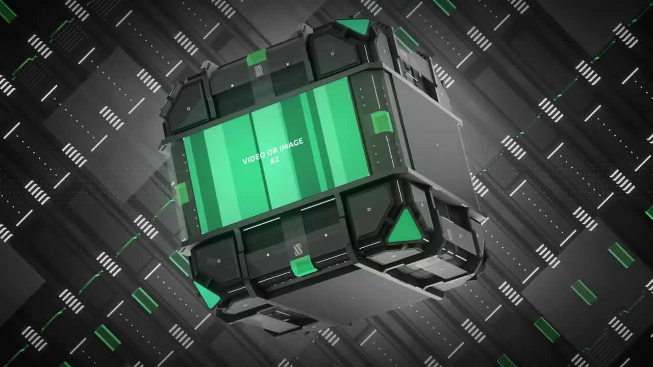 Techno Cube Intro