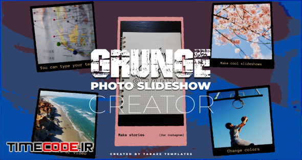 Grunge Photo Slideshow Creator