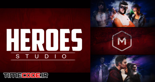 Heroes Logo Intro
