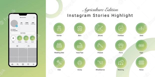 Instagram Stories Highlight Cover For Agriculture 